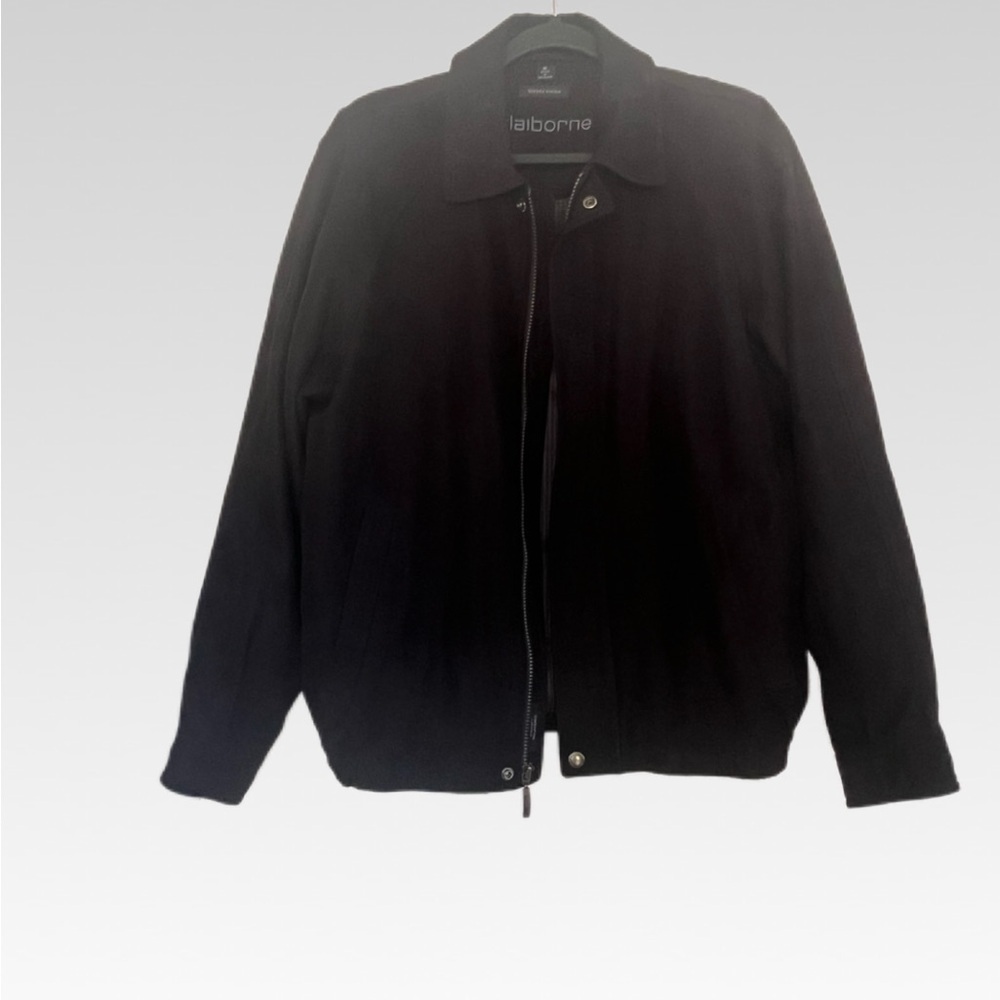 Claiborne Men's Black Jacket size M - Picture 1 of 7